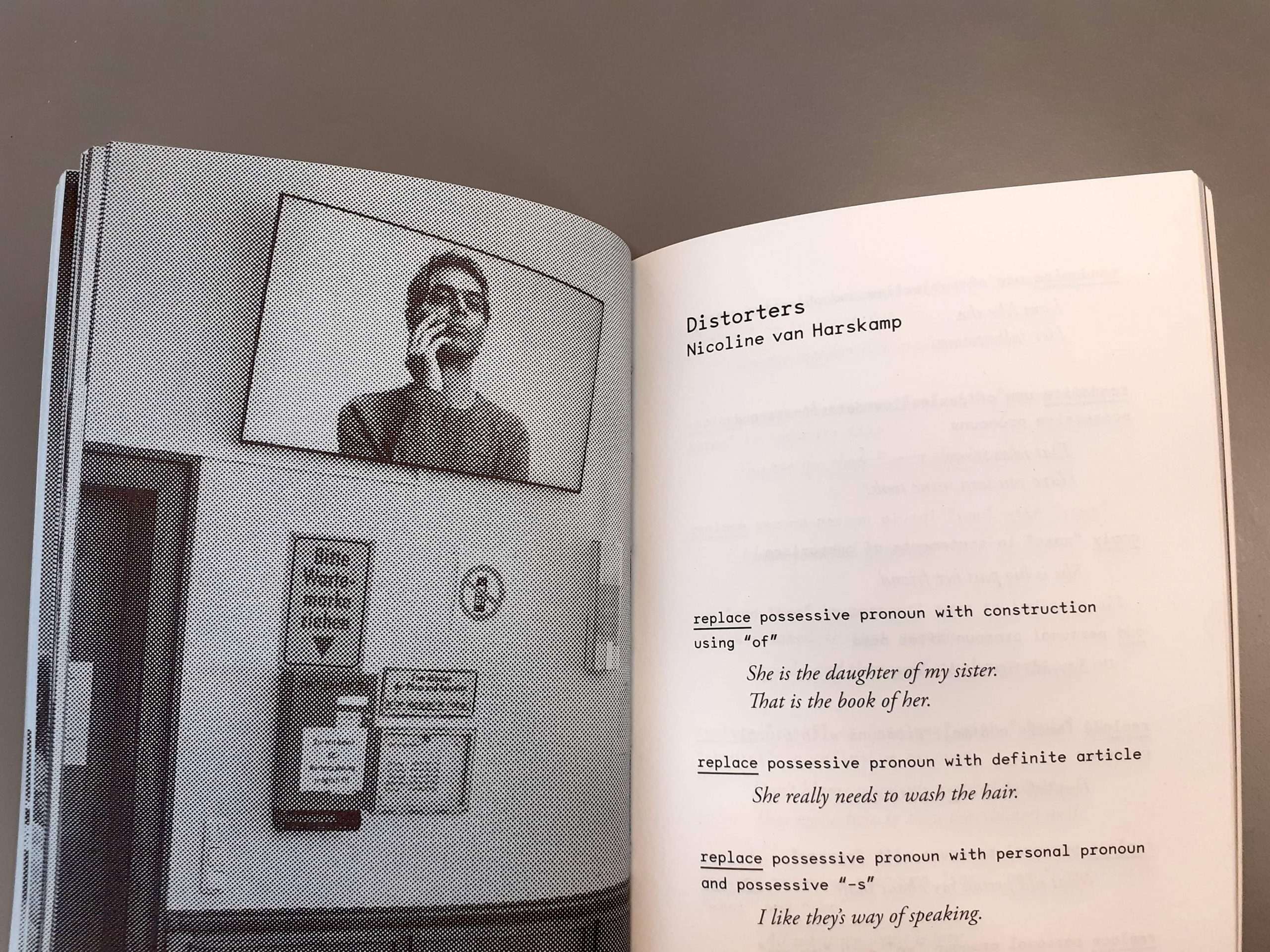 Nicoline van Harskamp — Scriptings Political Scenarios: My Name is Language