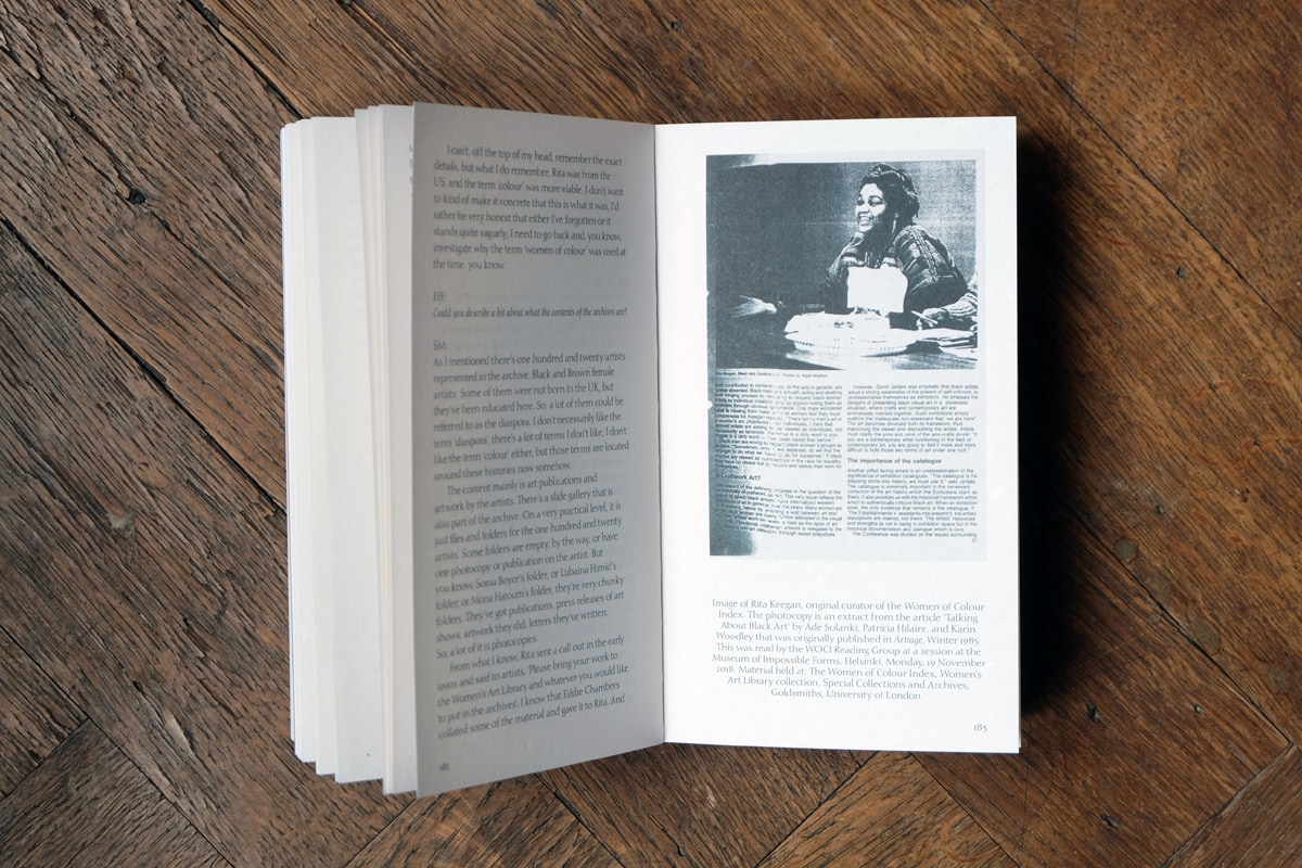shelf documents: art library as practice — Heide Hinrichs, Jo-ey Tang, Elizabeth Haines, 2021