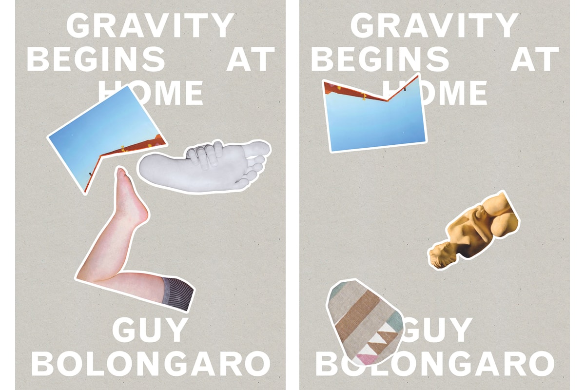 from Gravity Begins At Home,Guy Bolongaro, Here Press, 2021.